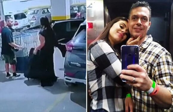 Moment Brazilian lawyer shoots his ex-girlfriend and kills himself