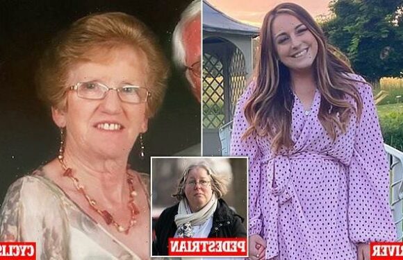 Mother who ran over cyclist, 77, who fell into road is 'traumatised'