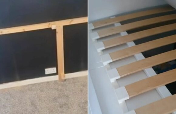 My son's room could barely fit a bed and had no storage – so I used an £85 Ikea hack to make him a bunk bed | The Sun