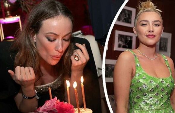 Olivia Wilde celebrates 39th birthday at pre-Oscars party