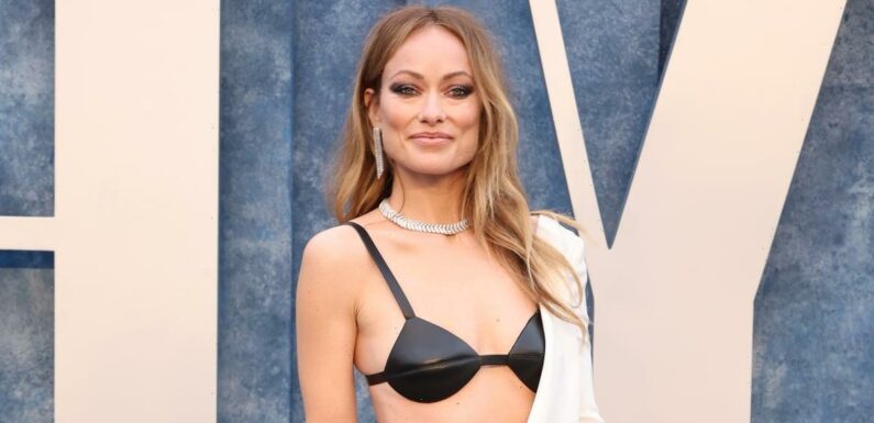 Olivia Wilde's Daring Oscars Afterparty Dress Includes a Micro Bra Top