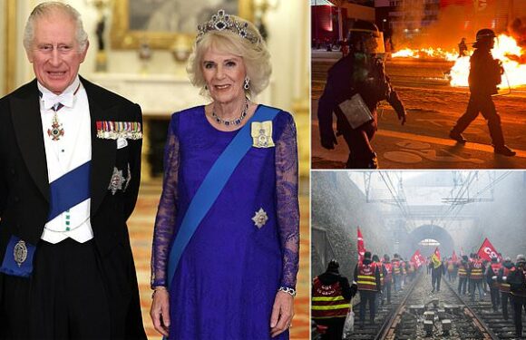 Palace 'keeping eye on French riots' ahead of King's visit to Paris
