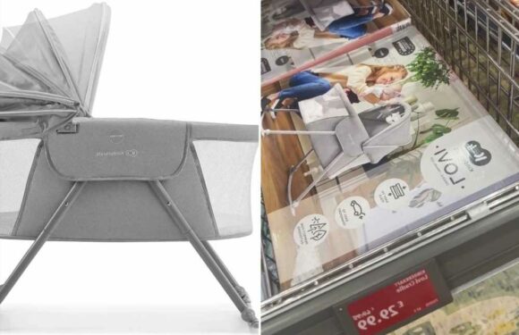 Parents are racing to one of their favourite supermarkets to grab a £50 travel cot that’s selling for nearly half price | The Sun
