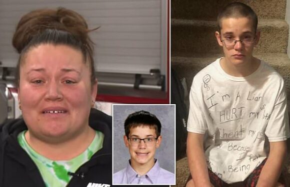 Parents of missing Indiana boy FORCED him to wear 'disturbing' shirt