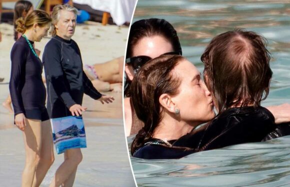 Paul McCartney and wife Nancy Shevell soak up the sun in St. Barts