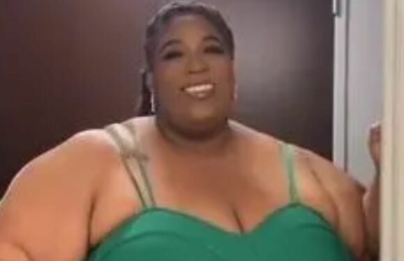 Plus-size woman shows off her new dress, but everyone's saying the same thing about it | The Sun