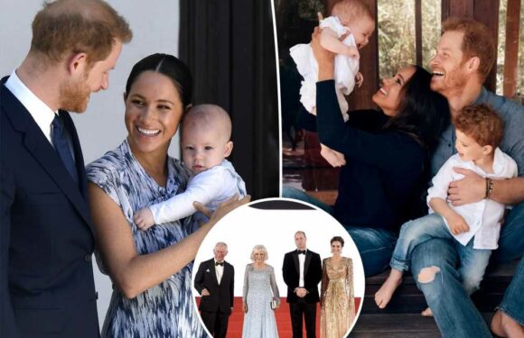 Prince Archie and Princess Lilibet’s titles are updated on royal website