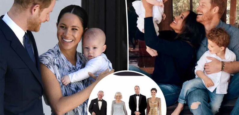 Prince Archie and Princess Lilibet’s titles are updated on royal ...