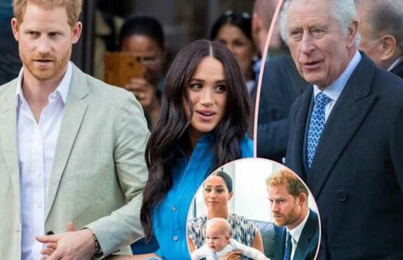 Prince Harry & Meghan Markle’s Kids Reportedly Have Not Been Invited To King Charles’ Coronation!