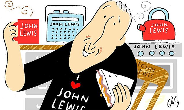 RICHARD LITTLEJOHN: John Lewis: Never knowingly undervalued- until now