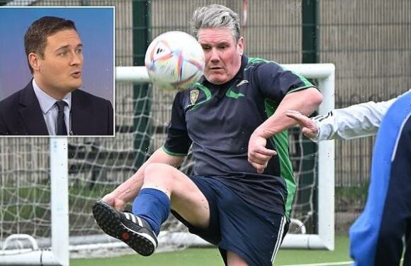 Reds and volleys: Labour's Starmer lets off steam on football pitch