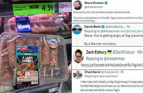 Retail chief sparks row over placement of Union Flag on NZ lamb