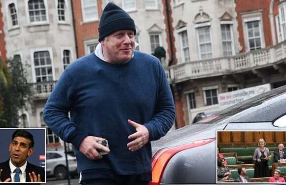 Rishi Sunak 'WON'T order Tories to back Boris Johnson over Partygate'