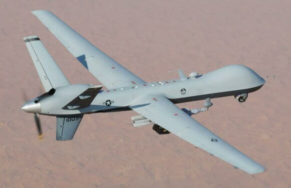 Russian fighter jet smashes into US Reaper drone over the Black Sea after dangerous actions by Putin's pilot | The Sun