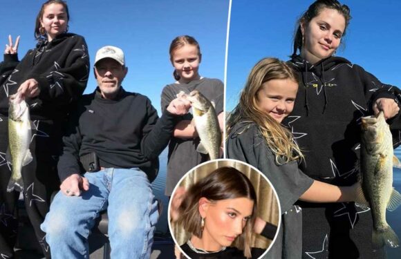 Selena Gomez goes fishing with her family amid Hailey Bieber drama