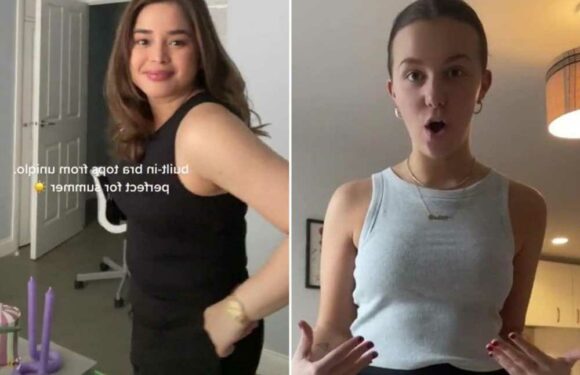 Shoppers scramble to snap up Uniqlo's new vest tops which mean you don't have to worry about your bra straps showing | The Sun