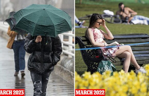 Southerners are facing one of the dullest Marches on record