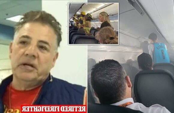 Spirit jet's cabin fills with smoke after a battery caught fire