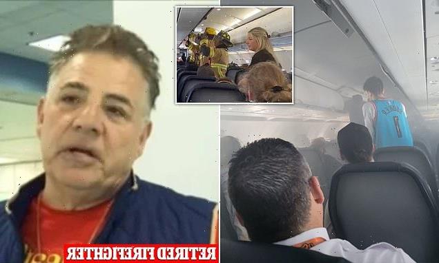 Spirit jet's cabin fills with smoke after a battery caught fire