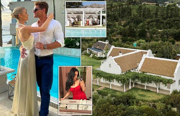 Stunning farm where Lady Amelia Spencer has married her beau