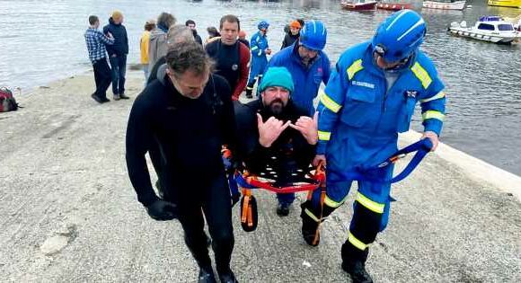 Surfer’s leg ‘snapped in two’ by crashing wave in seal attack off British coast