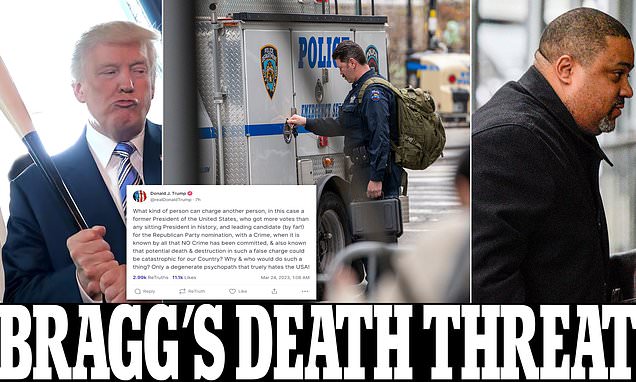 Suspicious powder mailed to Manhattan DA Alvin Bragg amid Trump probe