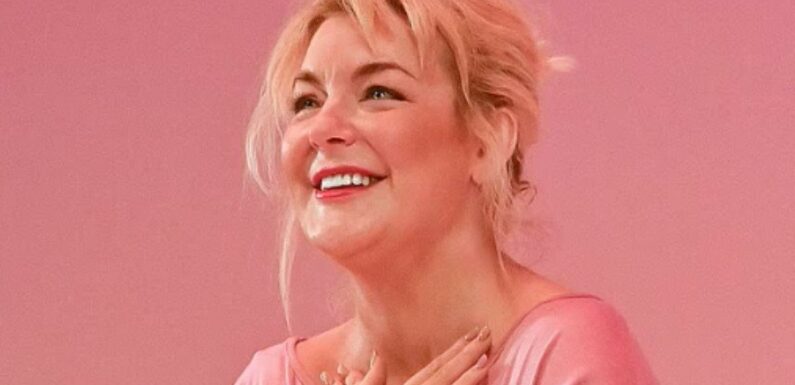 Tearful Sheridan Smith cuddles son Billy during standing ovation