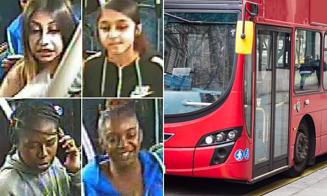 Teenage gang batter bus passenger with bottle in terrifying attack