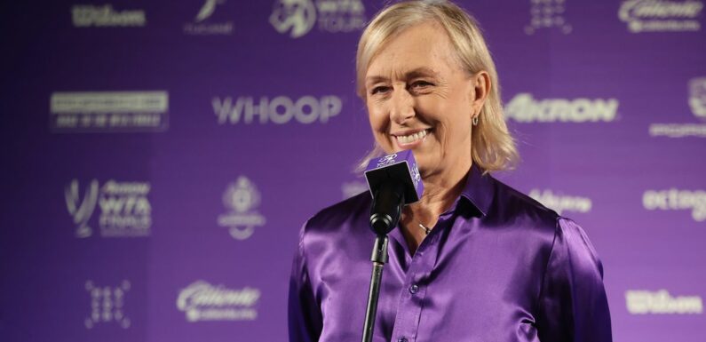 Tennis pro Martina Navratilova ‘cancer free’ after fearing she would not see next Christmas