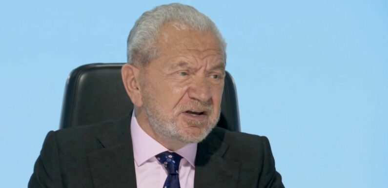 The Apprentice’s Lord Sugar tells fired star to ‘keep it as a hobby’ in last dig