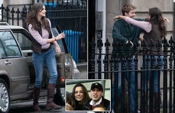 The Crown recreates Prince William and Kate Middleton moving in