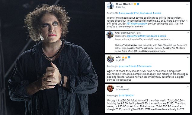 The Cure's frontman Robert Smith gets Ticketmaster to give refunds