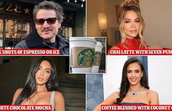 The wild Starbucks coffee orders of celebrities revealed