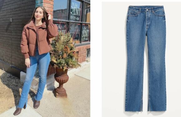 These $50 Old Navy Split-Hem Jeans Are Almost as Comfortable as Sweatpants