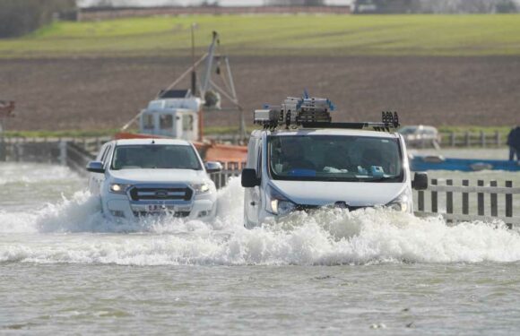 UK weather: Storm Mathis batters Brits with wind and rain as yellow weather warning sparks travel chaos | The Sun