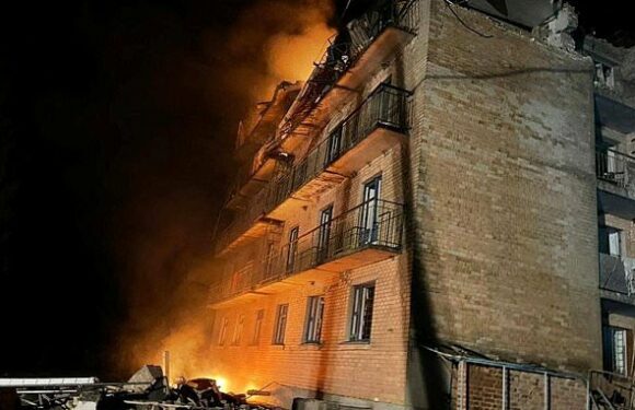 Ukraine: Russian drone strike on Kyiv high school kills three