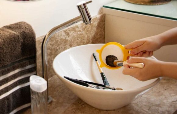You've been cleaning your makeup brushes all wrong – you might be risking infection | The Sun
