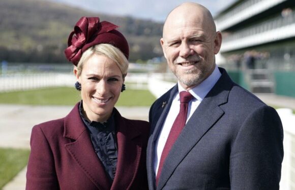 Zara Tindall wows at Cheltenham Festival in burgundy – pictures