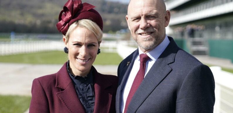 Zara Tindall wows at Cheltenham Festival in burgundy – pictures