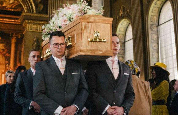 Ann Summers boss Jacqueline Gold laid to rest with brand’s famous rabbit etched into coffin | The Sun