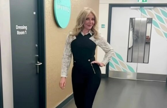 Carol Vorderman shows off her sensational curves in skintight jumpsuit | The Sun