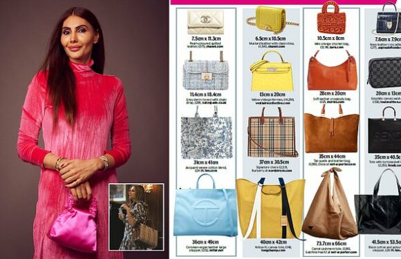 Darling, there's nothing wrong with a big bag…