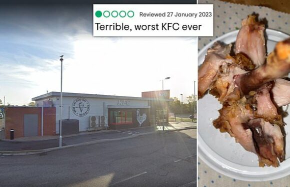 Diners blast 'worst KFC' in the UK, slamming its 'oozy greasy food'
