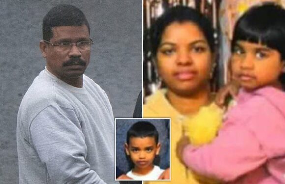 Father, 52, pleads guilty to murdering NHS nurse and her children