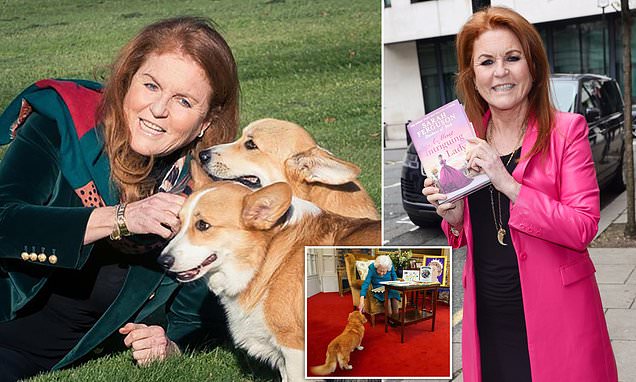 Fergie says corgis she adopted from late Queen are 'really happy'