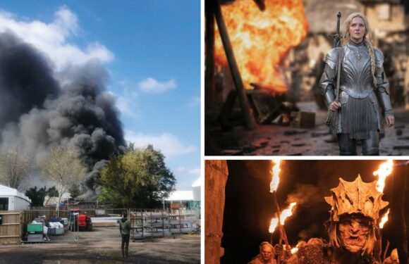 Fire breaks out on Lord of the Rings set as cast and crew forced to flee