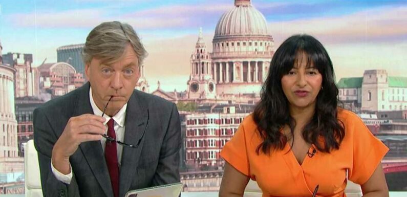 Good Morning Britain's Richard Madeley caught in off-camera 'blunder' | The Sun