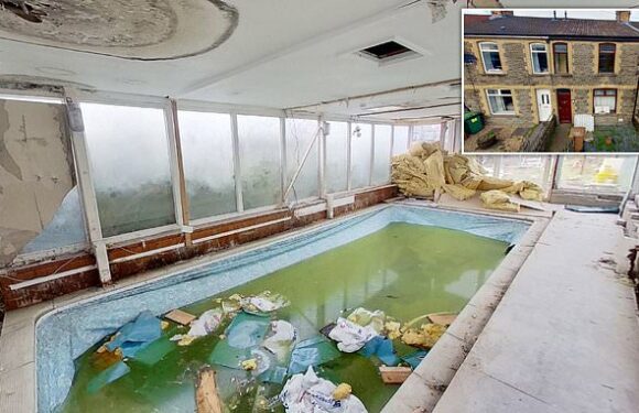 Home hiding own heated indoor swimming pool for less than £150,000