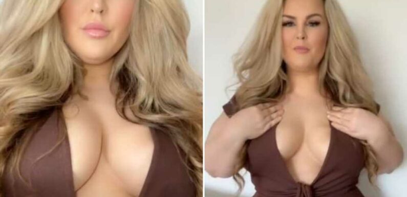 I have big boobs but wear low cut dresses with no bra – it's thanks to my hack which makes them look perkier than ever | The Sun