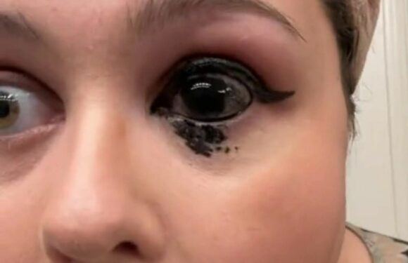 I tried doing my own eyeliner but it clumped and turned my entire eye black – then it started dripping out my NOSE | The Sun